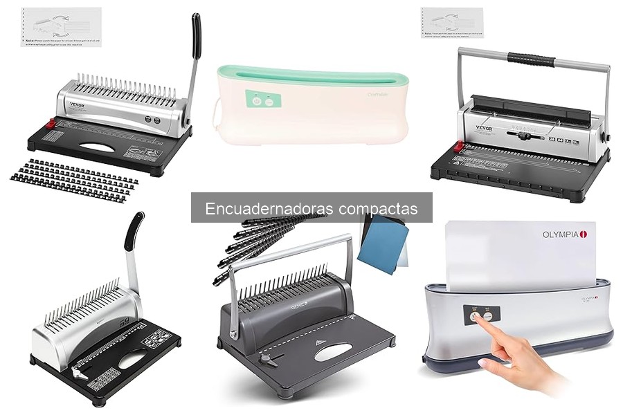 Encuadernadoras compactas: ¿Son ideales para proyectos creativos?
