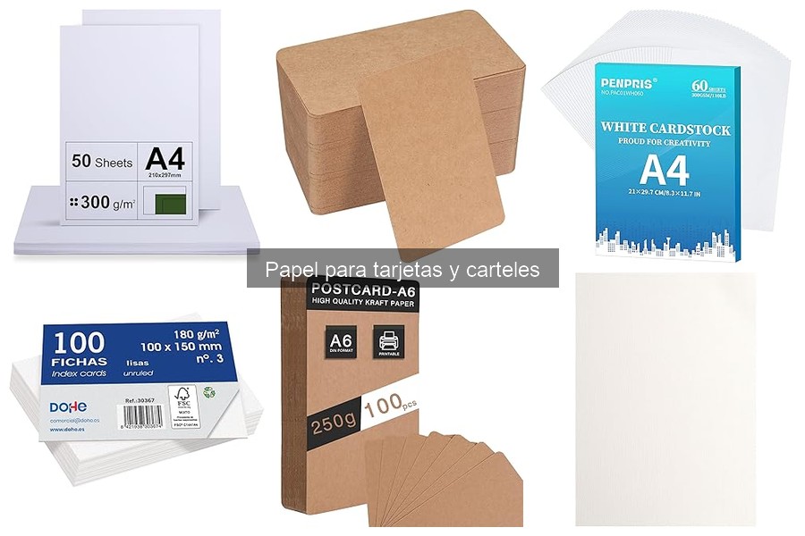 Errores comunes al comprar papel para tarjetas y carteles