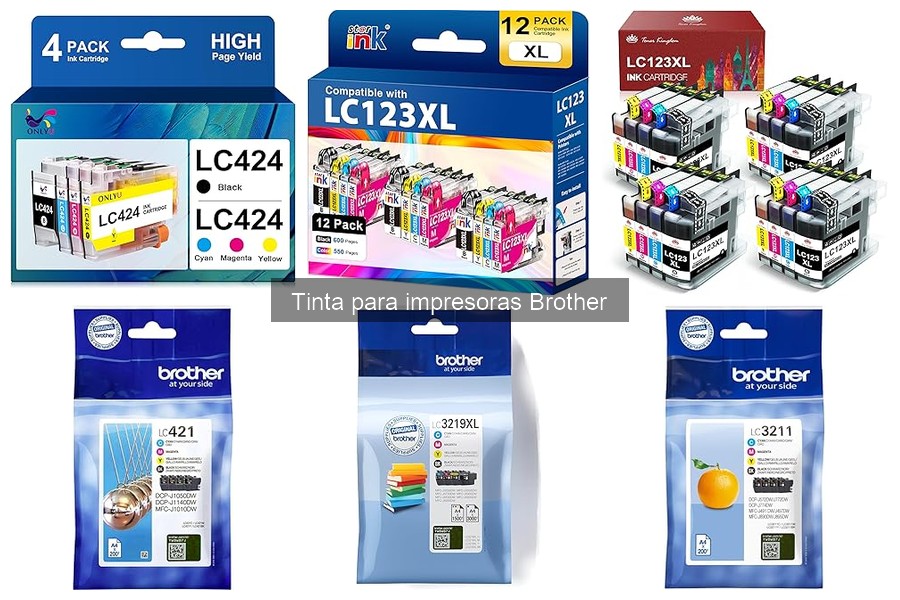 Errores comunes al instalar cartuchos de tinta Brother