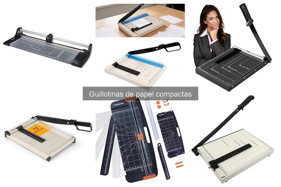 Errores comunes al usar guillotinas de papel compactas