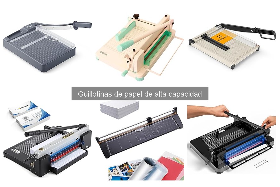 Errores Comunes al Usar Guillotinas de Papel de Alta Capacidad