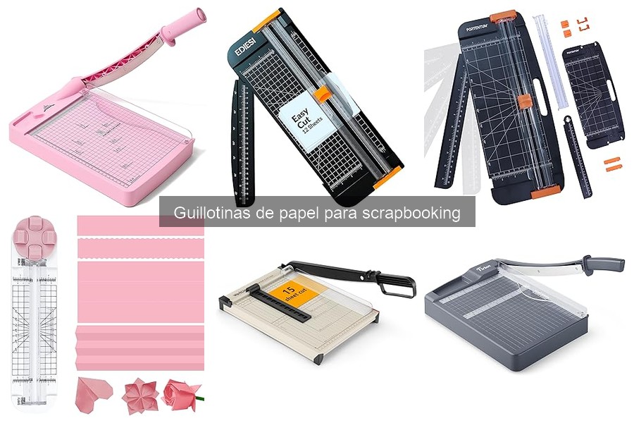 Errores comunes al usar guillotinas de papel para scrapbooking