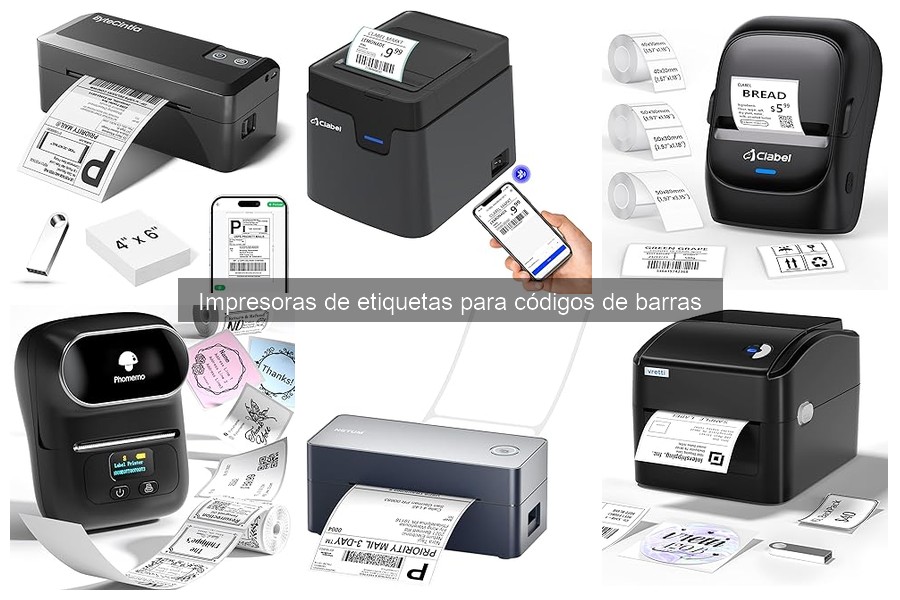Errores comunes al usar impresoras de etiquetas para códigos de barras