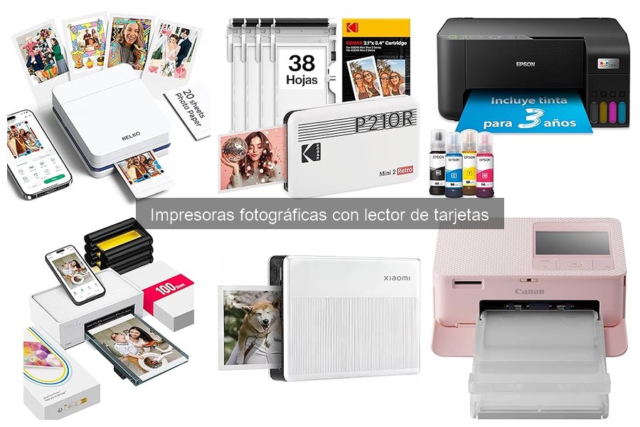 Errores comunes al usar impresoras fotográficas con lector de tarjetas