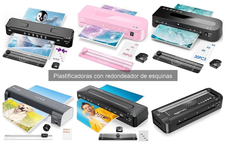 Errores comunes con plastificadoras y redondeador de esquinas