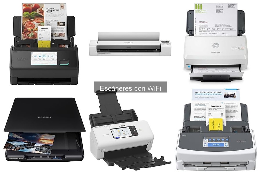 Escáneres con WiFi recomendados para pequeñas oficinas