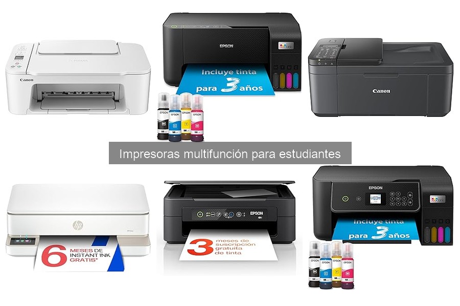 Funciones imprescindibles de impresoras multifuncionales para estudiantes