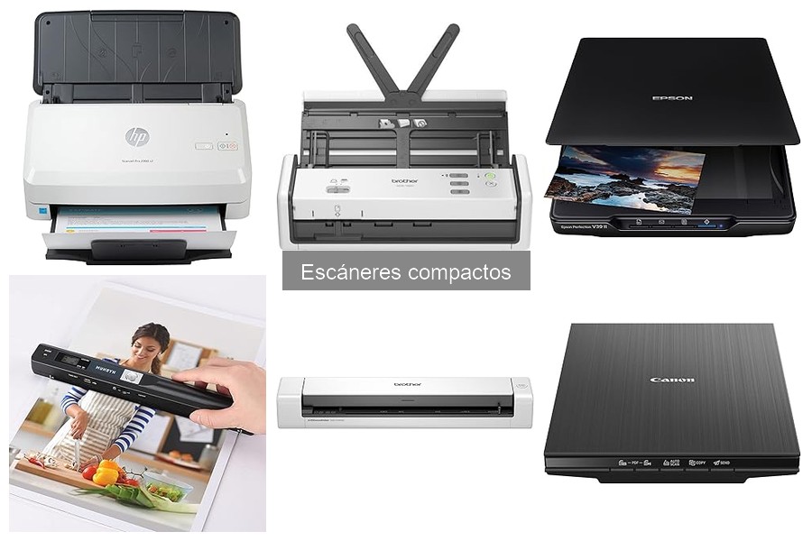 Guía de compra de escáneres compactos: ¿Cuál elegir?