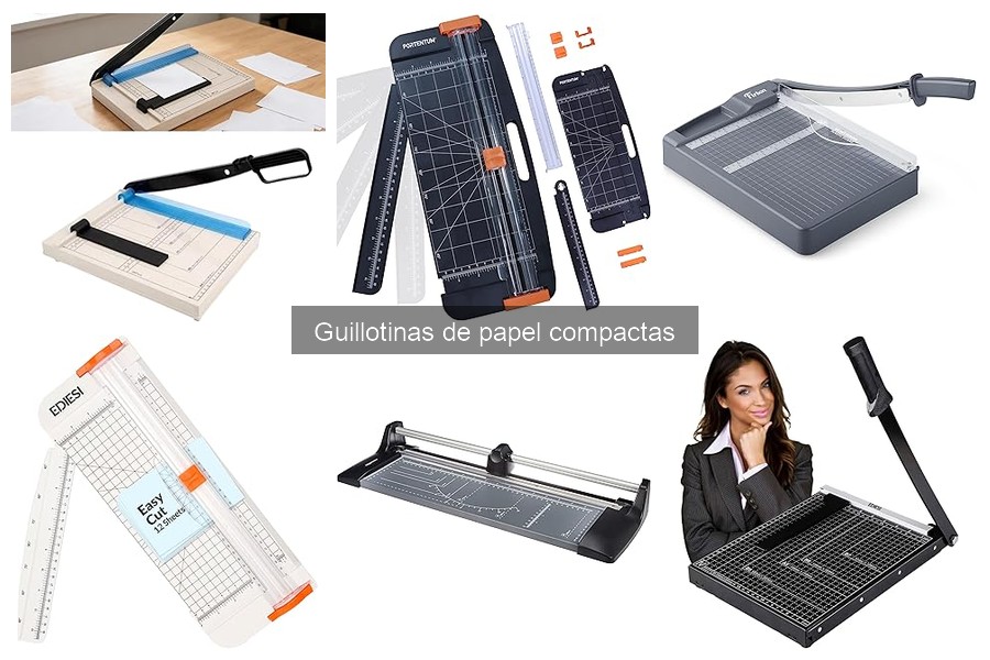 Guía de compra de guillotinas de papel compactas
