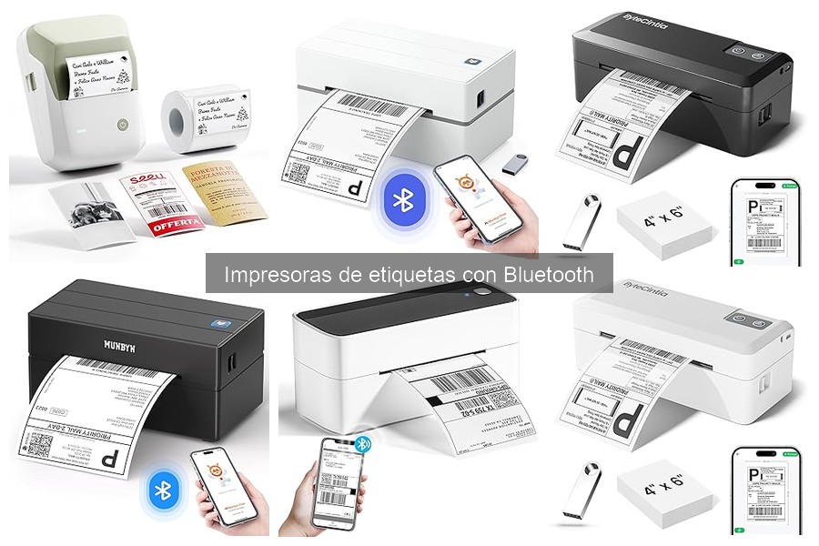 Guía de compra de impresoras de etiquetas Bluetooth