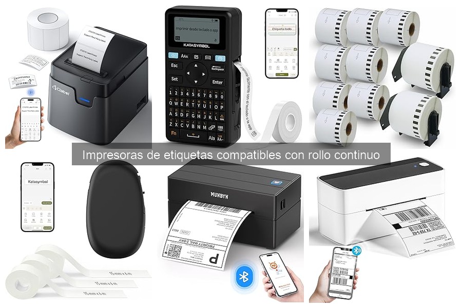Guía de compra de impresoras de etiquetas con rollo continuo