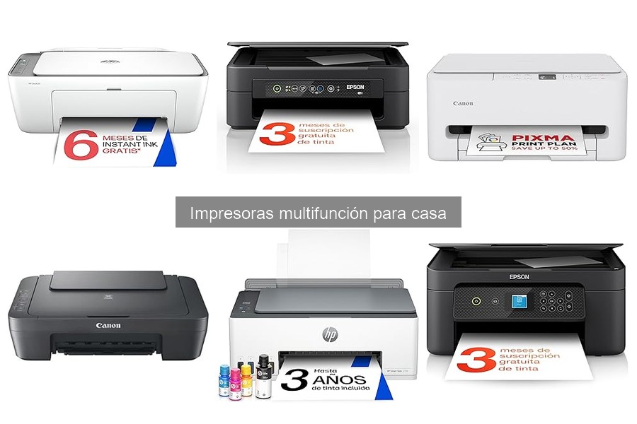 Guía de compra de impresoras multifunción para casa