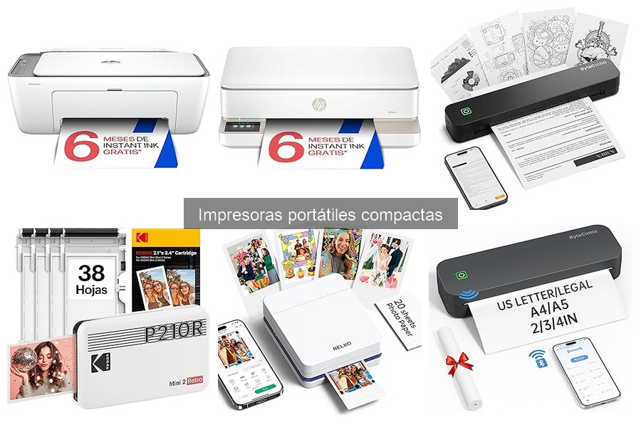 Guía de compra de impresoras portátiles compactas
