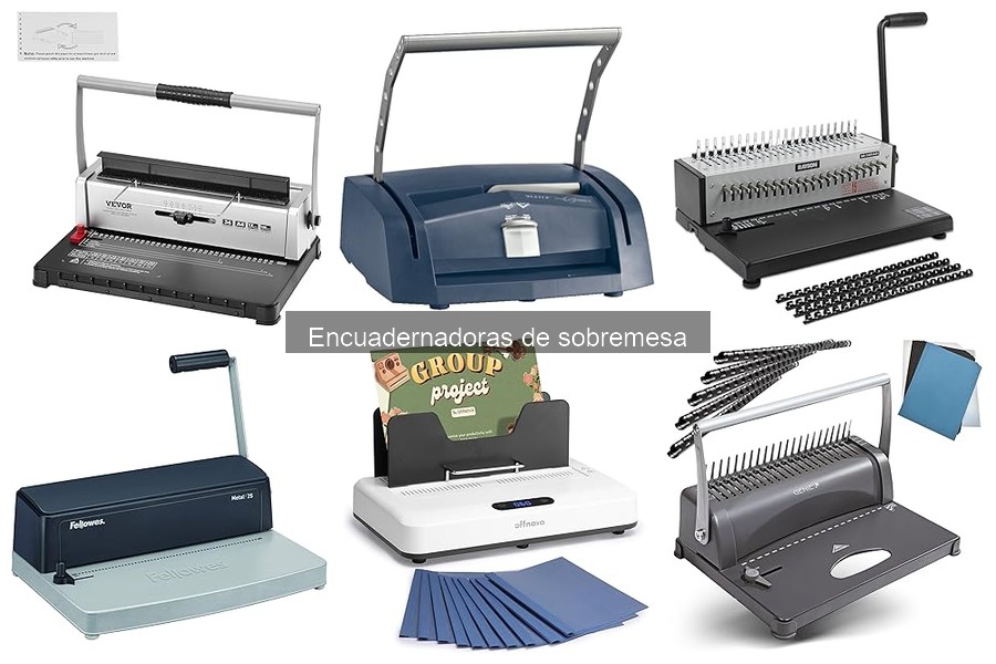 Guía de compra: Encuadernadoras de sobremesa eficientes