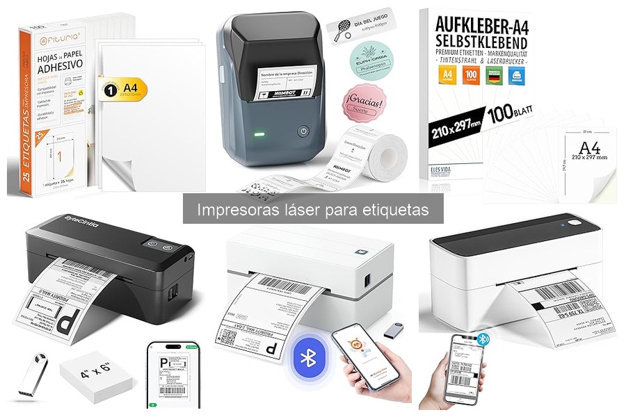 Guía de compra para impresoras láser de etiquetas