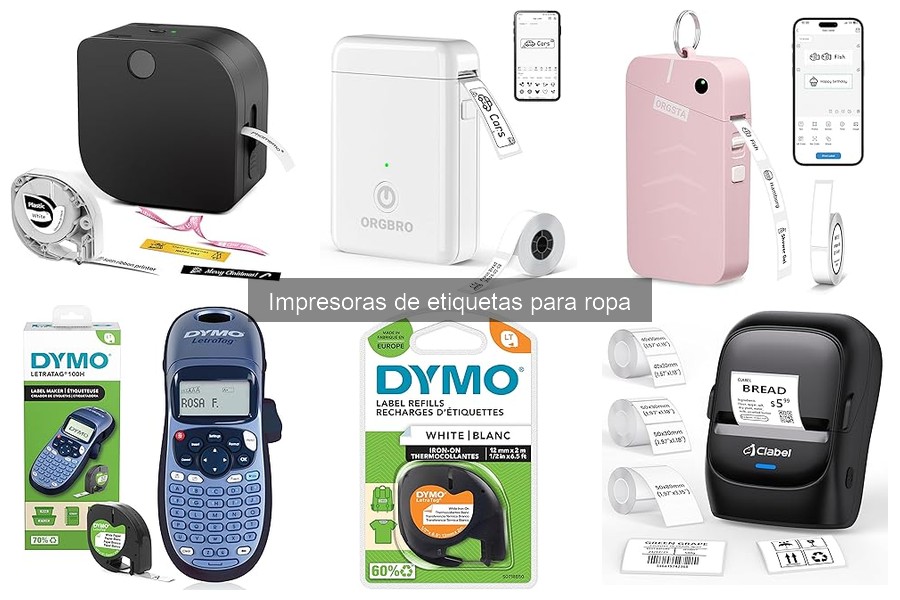 Guía de Instalación para Impresoras de Etiquetas de Ropa