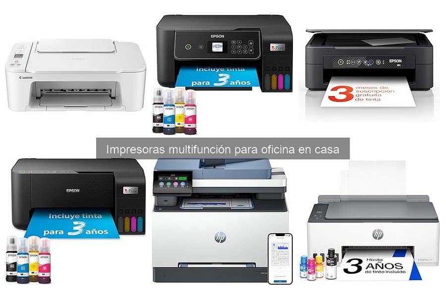 Guía de instalación para impresoras multifunción en casa
