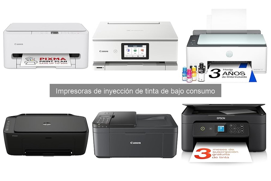 Guía para Comprar Impresoras de Inyección de Tinta de Bajo Consumo
