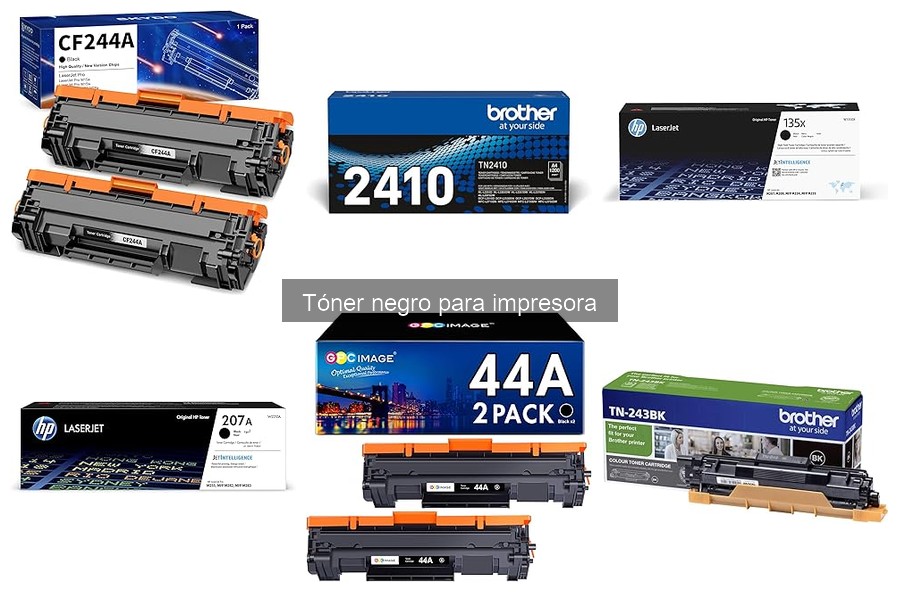 Guía para Comprar Tóner Negro para Impresora