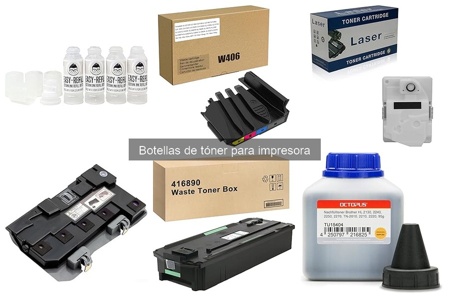 Guía para elegir la mejor botella de tóner para impresora