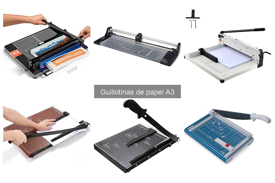 Guía para elegir la mejor guillotina de papel A3