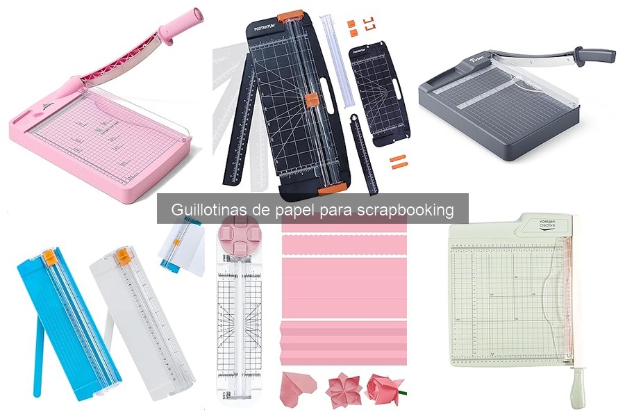 Guía para elegir la mejor guillotina de papel para scrapbooking