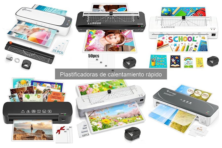 Guía para Elegir la Mejor Plastificadora de Calentamiento Rápido