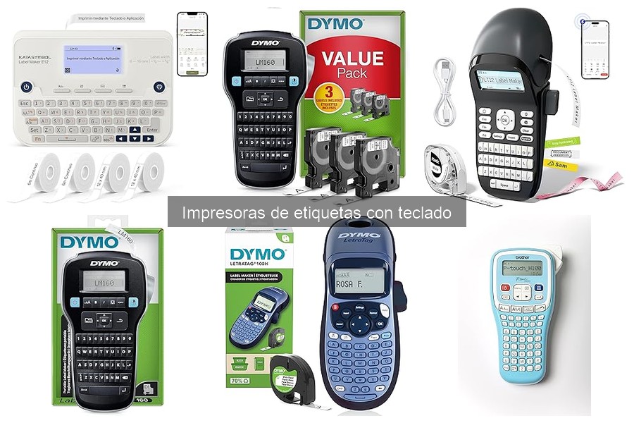 Guía para elegir una impresora de etiquetas con teclado