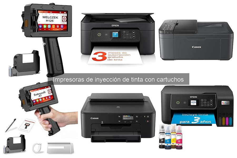 Guía para instalar impresoras de inyección de tinta con cartuchos