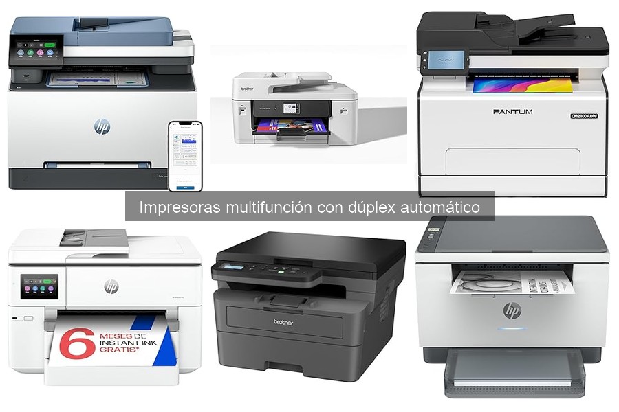 Guía para instalar impresoras multifunción con dúplex automático