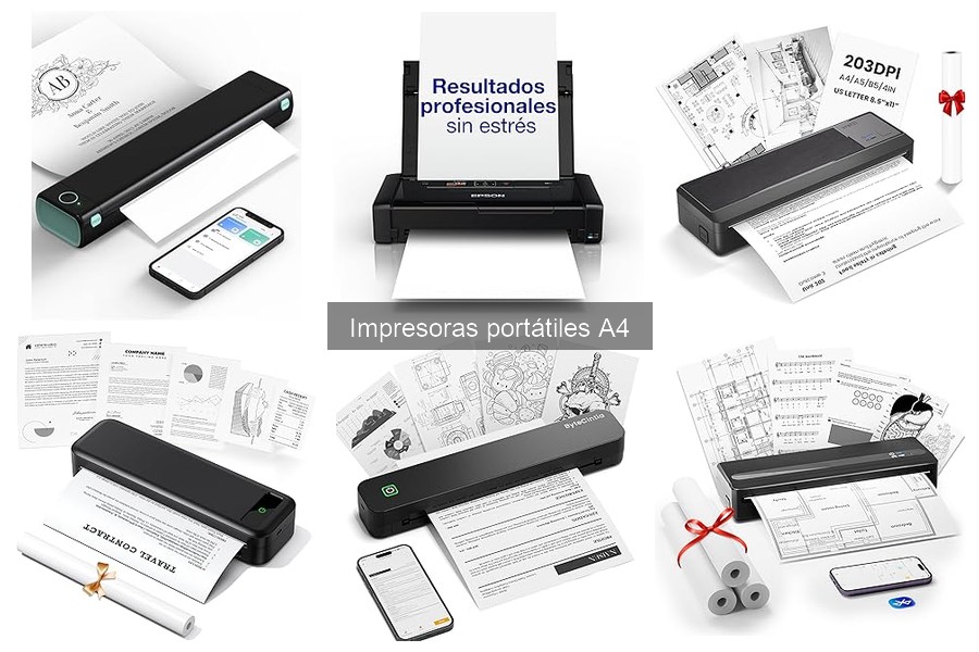 Guía para utilizar impresoras portátiles A4 con éxito