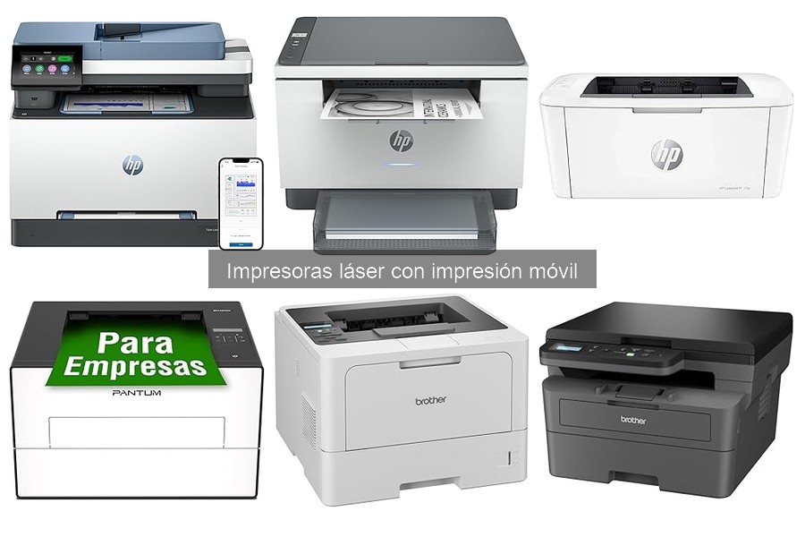 ** Impresoras láser con impresión móvil: ¿Qué son y beneficios?