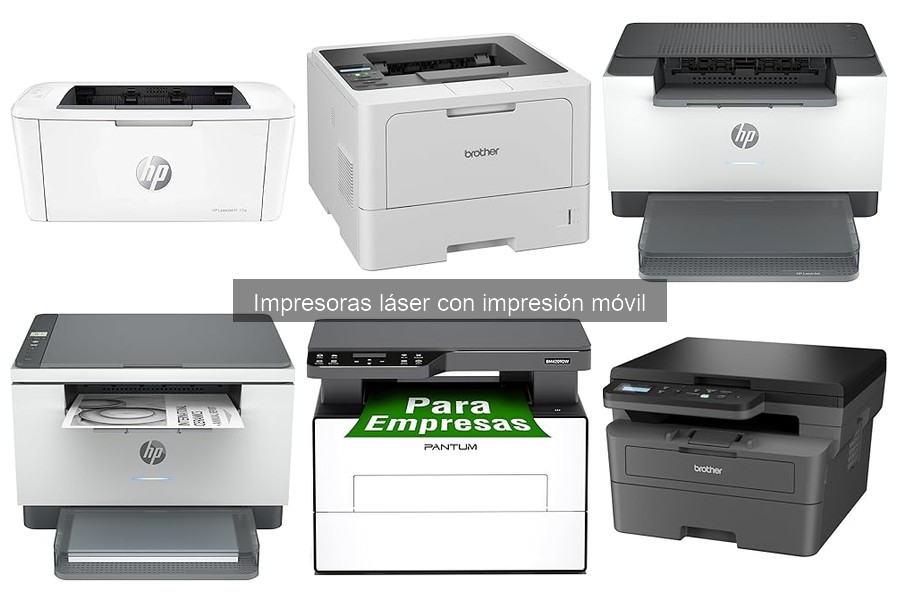 Impresoras láser con impresión móvil: ¿son ideales para empresas?