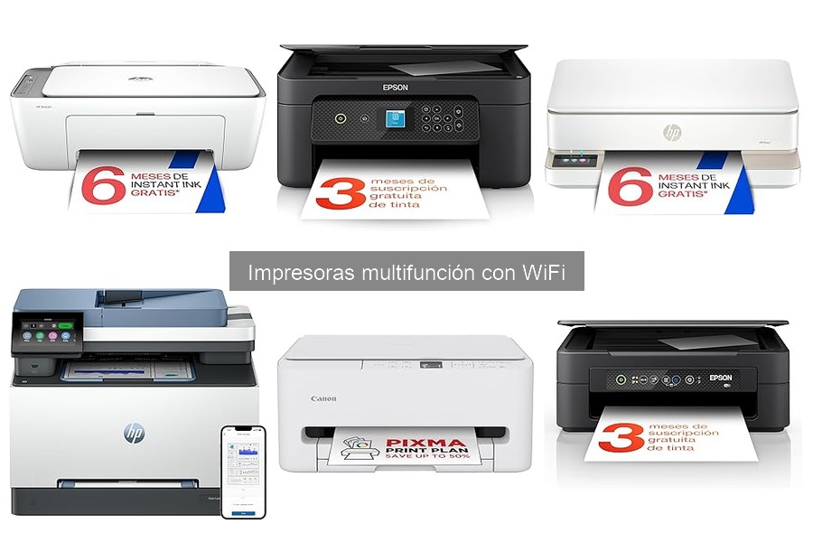 Impresoras multifunción con WiFi para diseño gráfico