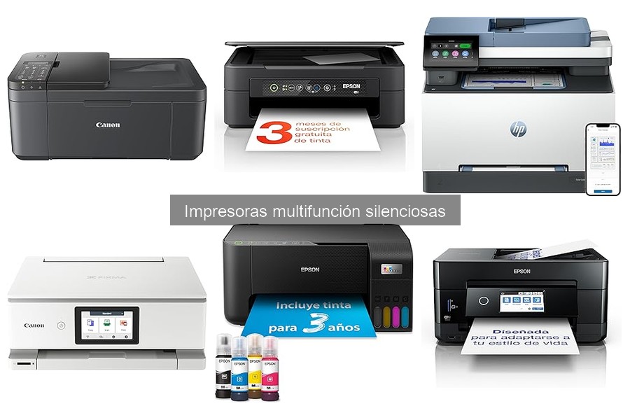 Impresoras Multifunción Silenciosas: Ventajas y Características