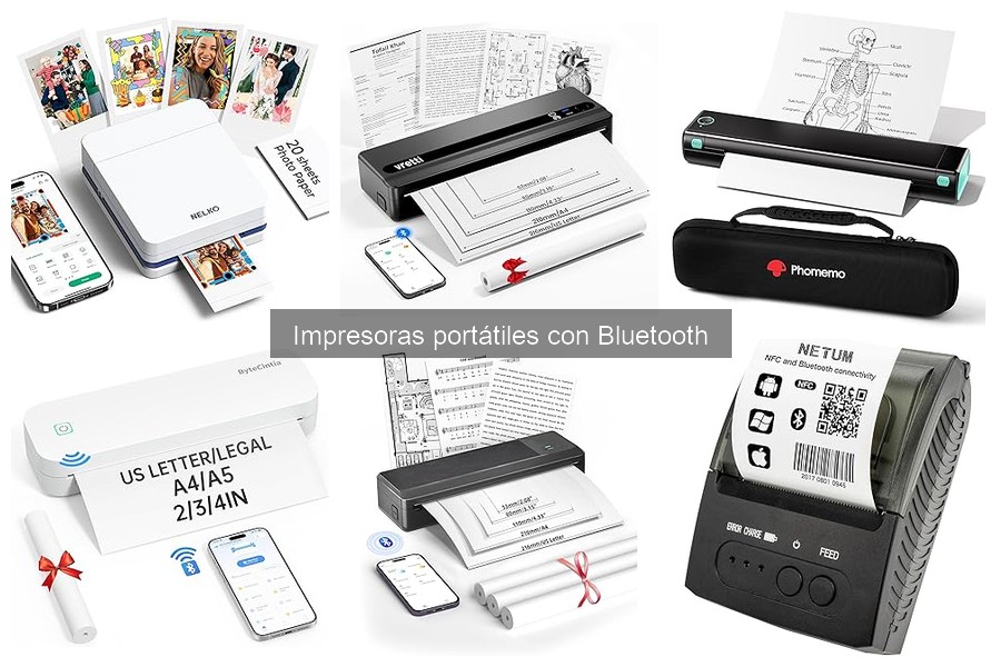 Impresoras Portátiles con Bluetooth: ¿Qué Son y Cómo Funcionan?