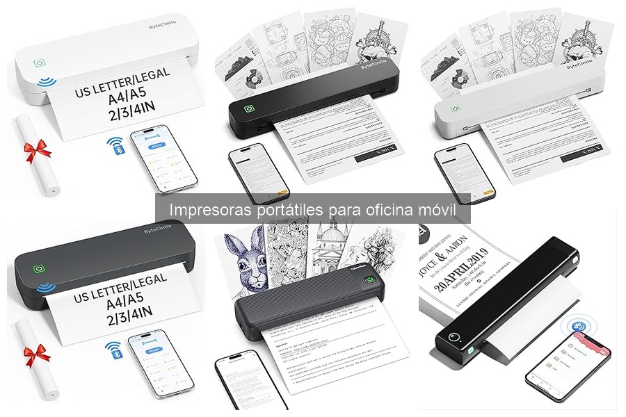 Impresoras Portátiles Sin Internet: Mejores Modelos para Oficina