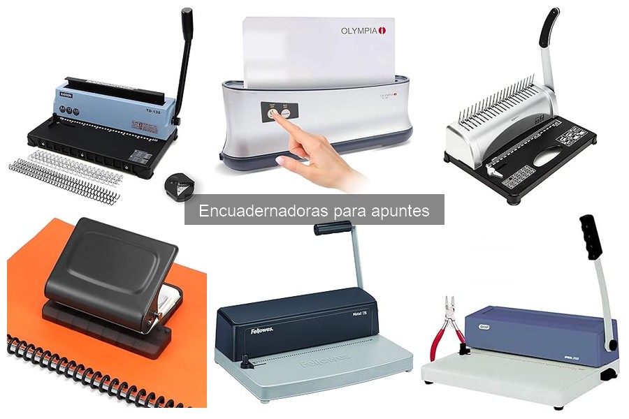 Instrucciones para utilizar una encuadernadora eléctrica