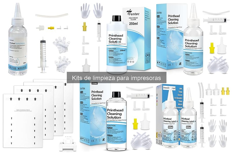 Kit de limpieza para impresoras: ¿Qué incluir y su importancia?