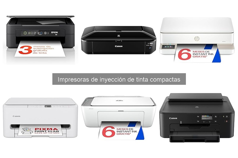 Las Mejores Impresoras de Inyección Compactas para el Hogar