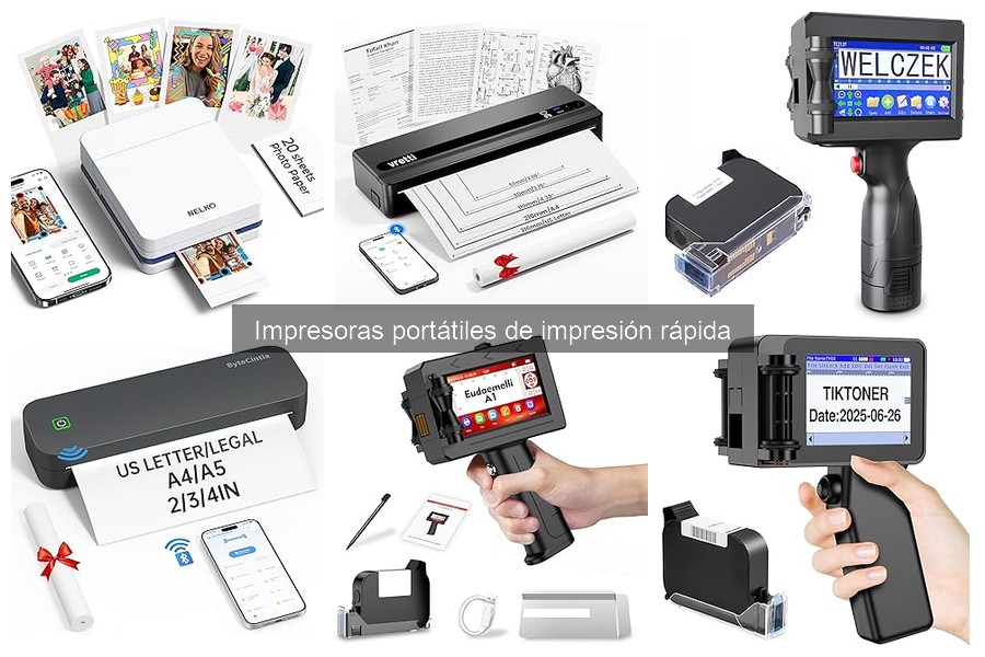Las Mejores Impresoras Portátiles de 2023: Comparativa