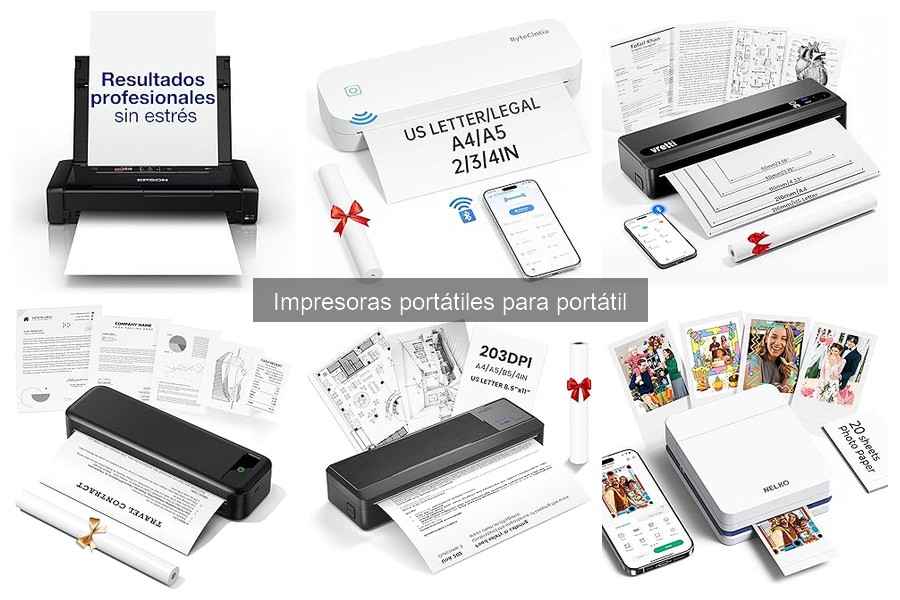 ** Las Mejores Impresoras Portátiles para Viajar en 2023