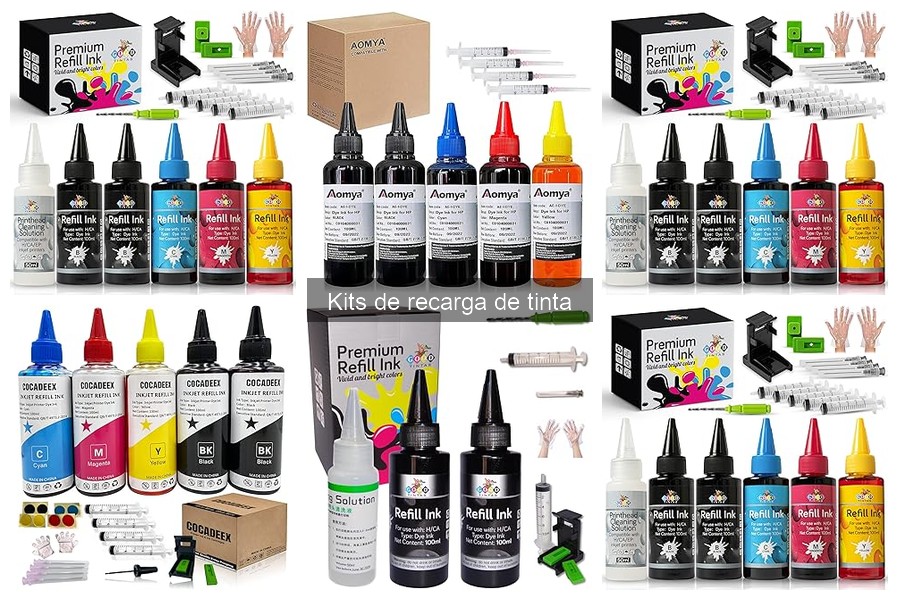 Los kits de recarga de tinta más vendidos en Amazon