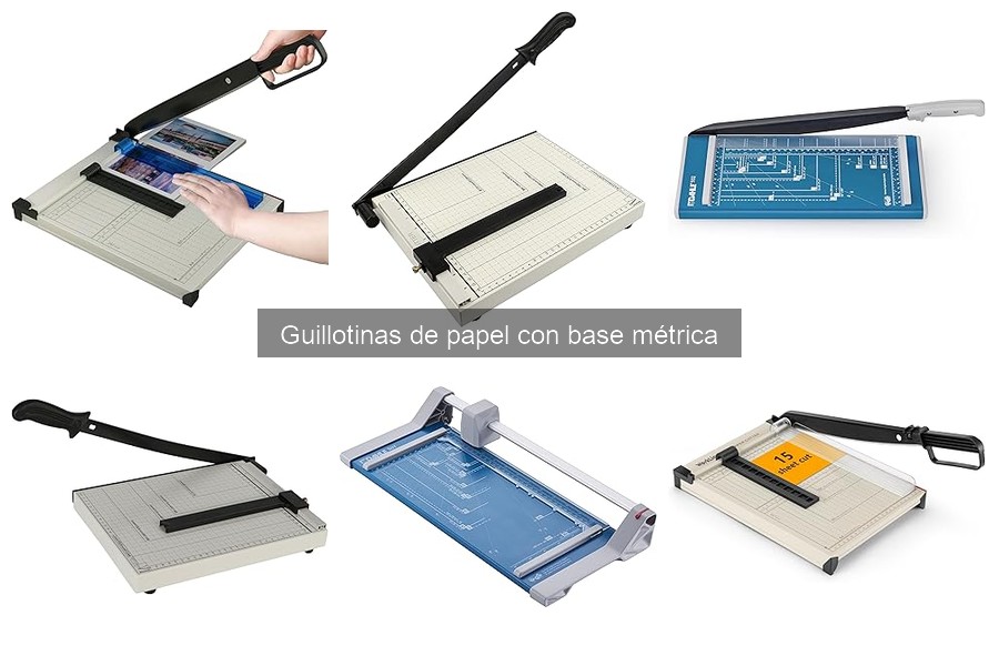 Mantenimiento de Guillotinas de Papel con Base Métrica