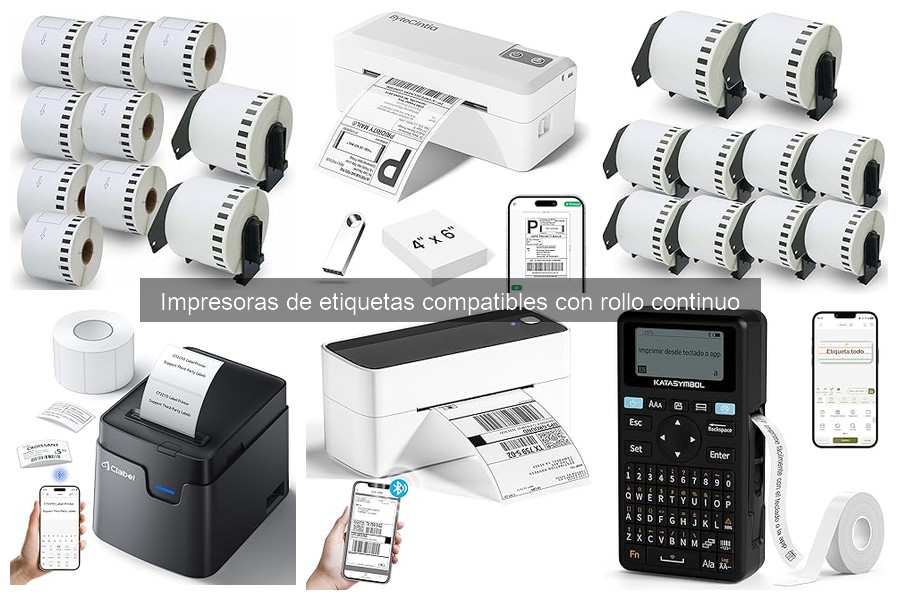 Mantenimiento de Impresoras de Etiquetas de Rollo Continuo