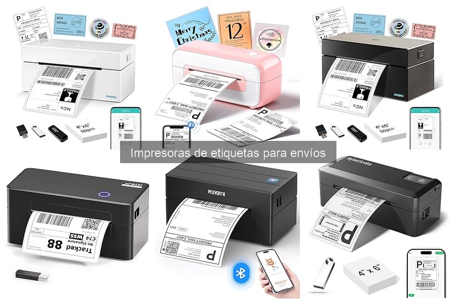 Mantenimiento de impresoras de etiquetas para envíos