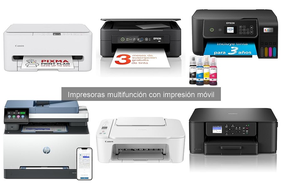 Mantenimiento de Impresoras Multifunción con Impresión Móvil