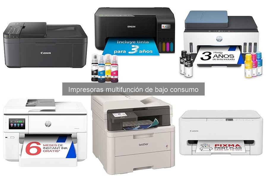 Mantenimiento y cuidado de impresoras multifunción de bajo consumo