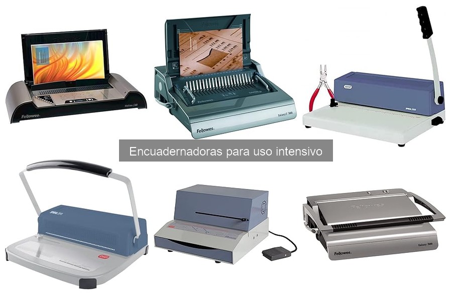 Mantenimiento y cuidados de encuadernadoras para uso intensivo