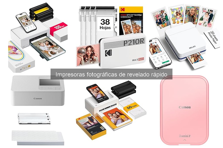 Mantenimiento y limpieza de impresoras fotográficas rápidas